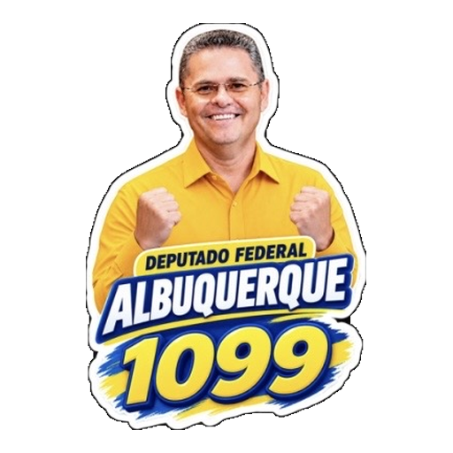 Figurinha: Deputado Federal Albuquerque 1099