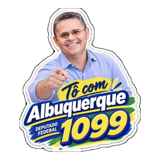Figurinha: Tô com Albuquerque 1099